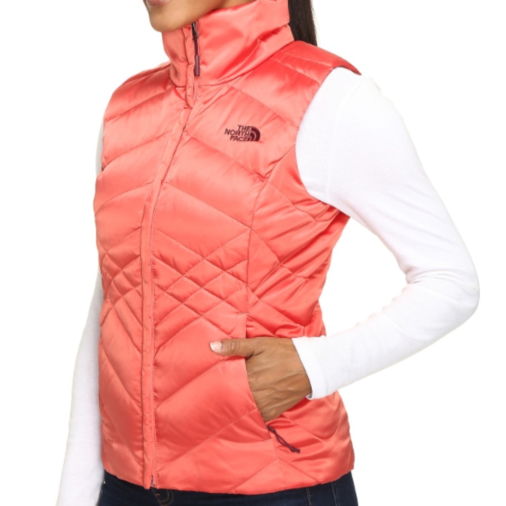 North Face 550 Fill Coral Vest
